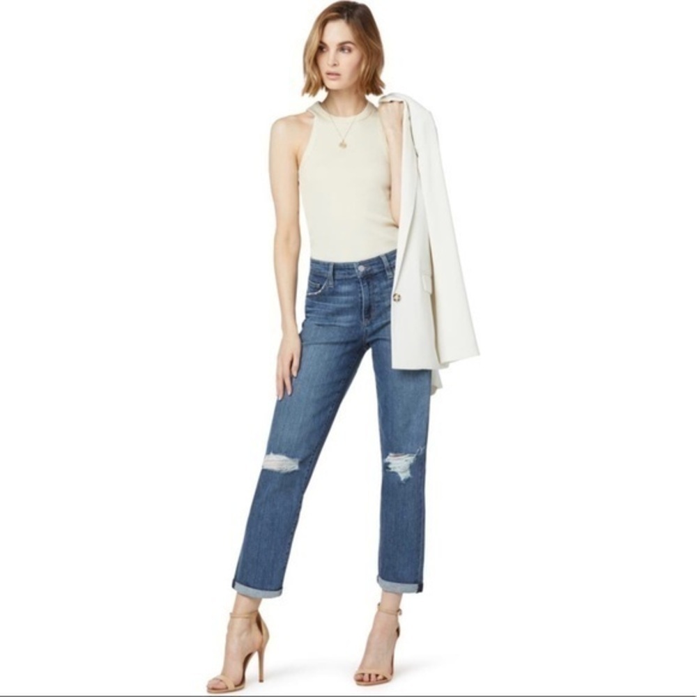 Joe's Jeans The Niki Ripped Boyfriend Jeans in Benezette